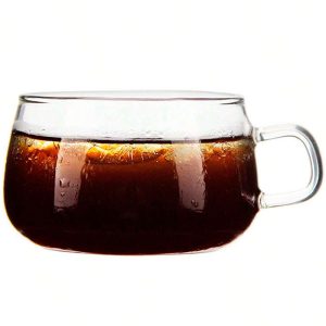 Taza de Vidrio 250ml Resistente al Calor