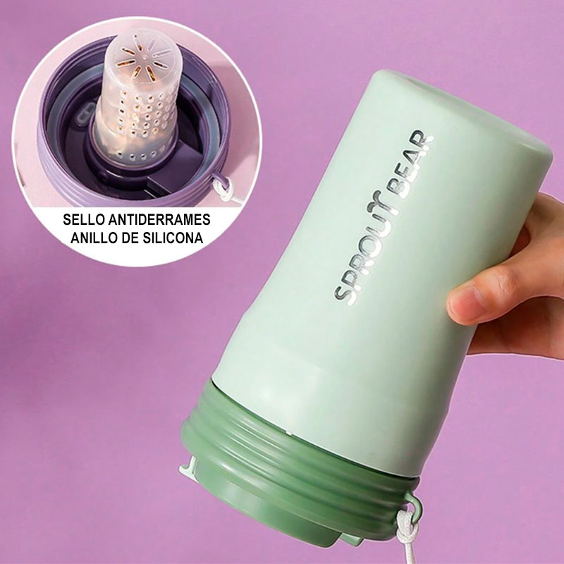 Termo Infusor 600ml de Acero Inoxidable - Imagen 4