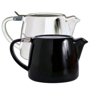 Tetera Cerámica 620ml con Infusor de Acero Inoxidable